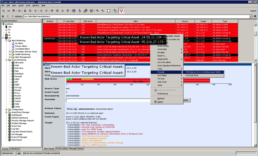 gsafe securitymgmt highriskwarning